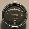 Ammeter, lucas pattern, 8-4-0-4-8, 1 5/8in black