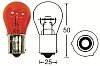 Bulb, Indicator, 12V 21w, Amber, BAU15S staggered pins