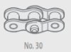 Chain, primary, 110046 (1/2x5/16), half link, Renolds Chain, primary, 110046 (1/2x5/16), half link, Renolds