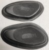 Knee pad rubbers, Triumph, for mounting plate, damaged
