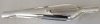 Exhaust silencer, Norton ES2 peardrop type, swing arm frame Exhaust silencer, Norton ES2 peardrop type, swing arm frame