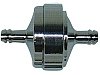 Fuel filter, in line, alloy fat,1/4inch, cleanable Fuel filter, in line, alloy fat,1/4inch, cleanable