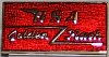 Badge, lapel, BSA , red, Golden Flash, rectangular Badge, lapel, BSA , red, Golden Flash, rectangular