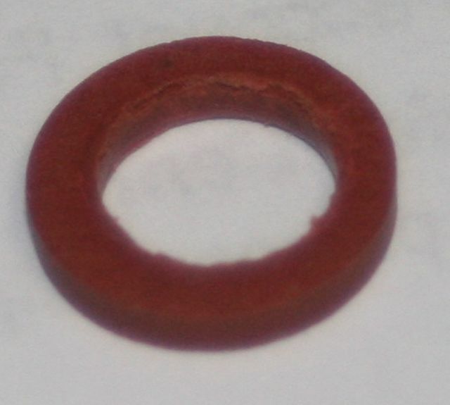 Washer, fibre, 5/8 in ID, 7/8 inch OD, 1/16 in thick