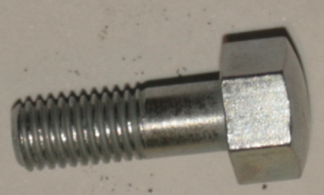 Bolt, 1/4in x 1-1/4in x 26tpi slightly domed head CEI BSCY - Click Image to Close
