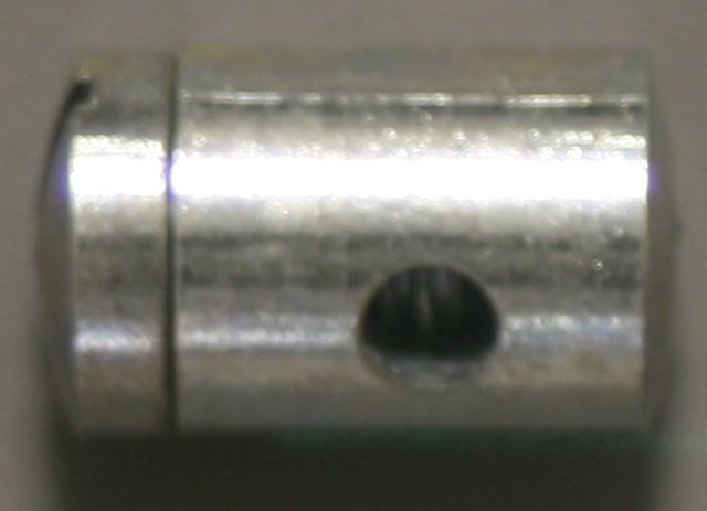 Nipple, cable, solderless, 3/8 inch barrel