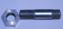 Stud + nut + w , fork crown main tube clamping, Norton SRH (set)