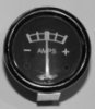 Ampmeter, lucas pattern, - | +, 1 5/8in hole, black face Ampmeter, lucas pattern, - | +, 1 5/8in hole, black face