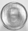 Headlight, Lucas pattern, DU142, 8in domed diamond with panel