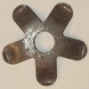 Steering damper star spring, Norton featherbed SRH Steering damper star spring, Norton featherbed SRH