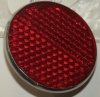Reflector, Red, genuine Lucas, 2 1/4" 575189 UK Reflector, Red, genuine Lucas, 2 1/4" 575189 UK