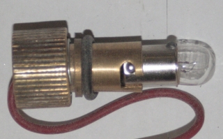 Bulb holder, chronometric speedometer