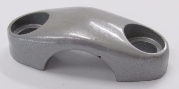 Handlebar mounting clip, Norton grey - Click Image to Close