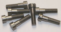Gearbox outer cover fixing screws, Norton, upright +layd set4