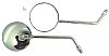 Mirror, chromed, Universal 10mm thread (ea) Mirror, chromed, Universal 10mm thread (ea)