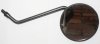 Mirror, black, Honda XR/ CT110 style (ea) Mirror, black, Honda XR/ CT110 style (ea)
