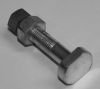 Rear chain/wheel adjuster bolt & nuts, Norton plunger frame (pr)