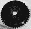 Brake drum and sprocket, rigid & swingarm, Norton, UK Brake drum and sprocket, rigid & swingarm, Norton, UK