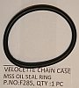 O ring, oil seal, chain case, Velocette
