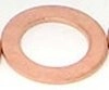 Gasket ring, crush washer, 18x24 x 1.2mm th (image for) Gasket ring, crush washer, 18x24 x 1.2mm th